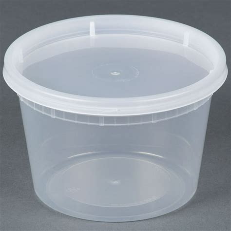 16 Oz Plastic Container