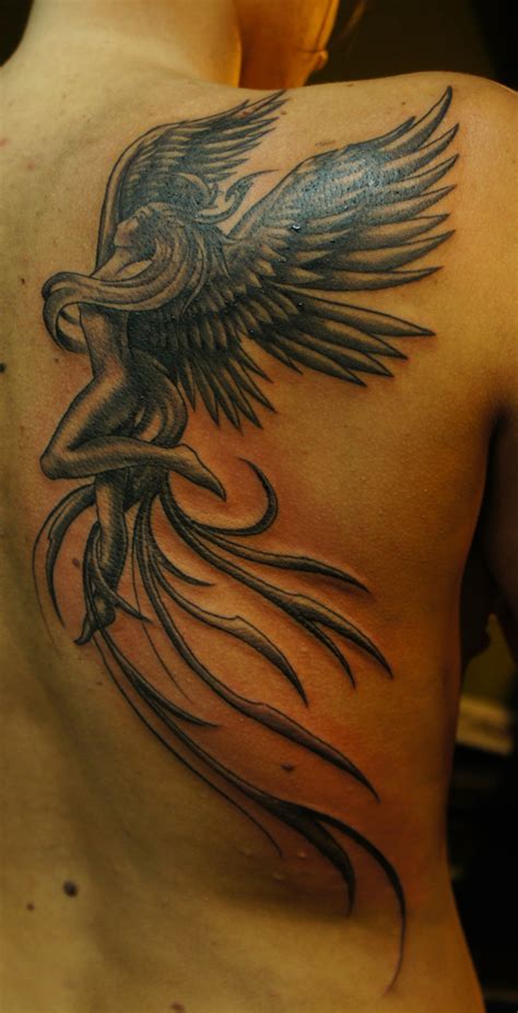 20 Phoenix Tattoo Designs For Women
