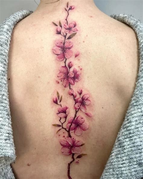 27 Charming Cherry Blossom Tattoo Examples Tattoos Cherry Blossom