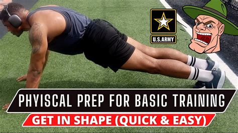 3 Minute Routine To Get Fit Before Basic Training