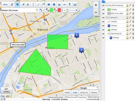 600 Miles Scribble Maps