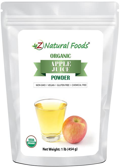 Apple Juice Powder Organic 1 Lb Apple Juice Powder Organic 1 Lb