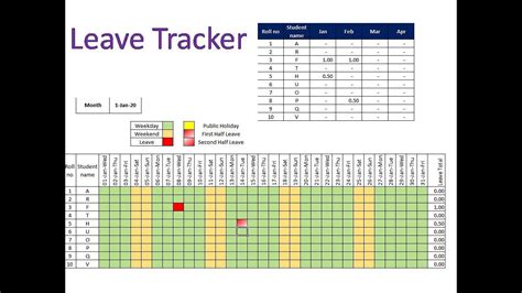Army Leave Tracker
