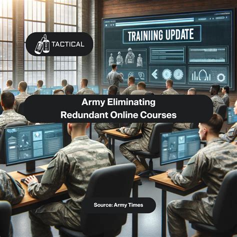 Army Simplifies Training By Eliminating Redundant Online Courses Oro