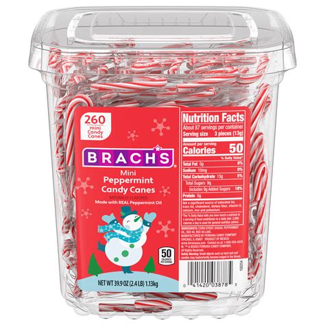 Brach's Candy Canes Ingredients