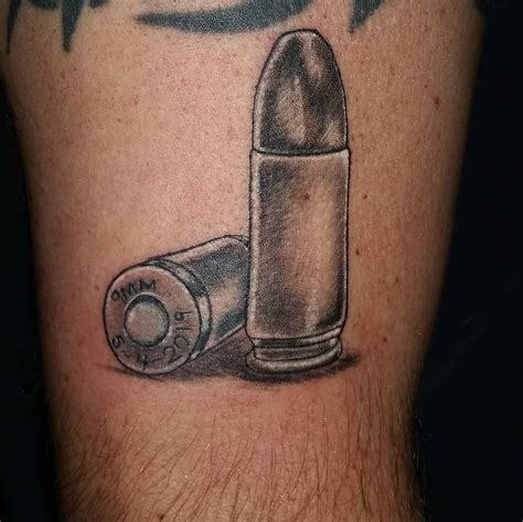 Bullet Casing Tattoo