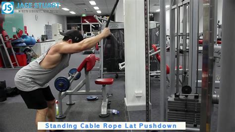 Cable Rope Pull Downs