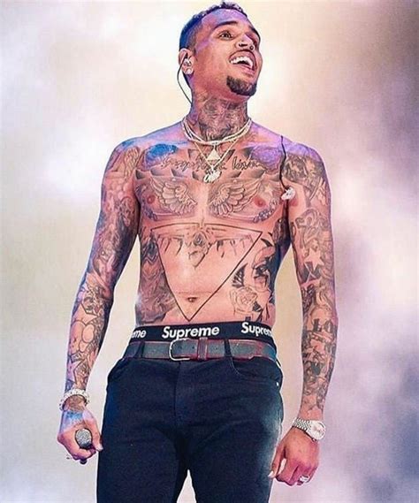 What Do Chris Brown Tattoos Reveal About His Life And Career?
