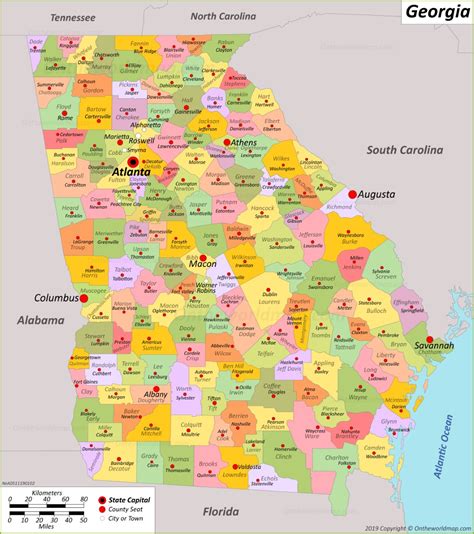 Cities In Georgia Usa