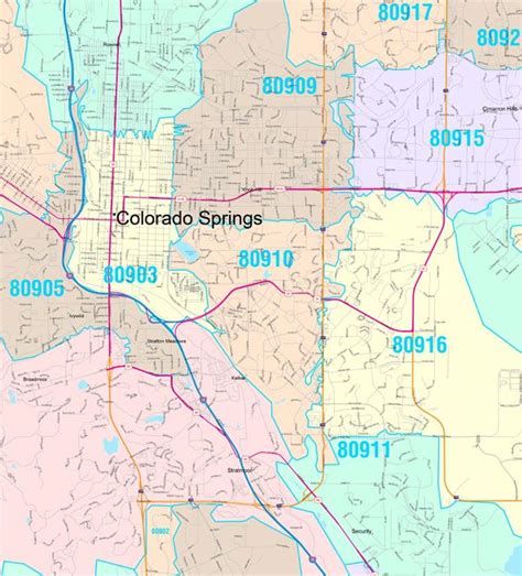Colardo Springs Zip Code