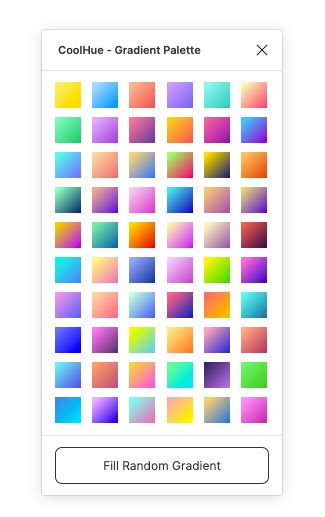 Coolhue Gradient Palette Gradient Color Design Color Design Coolhue Gradient Palette Gradient Color Design Color Design