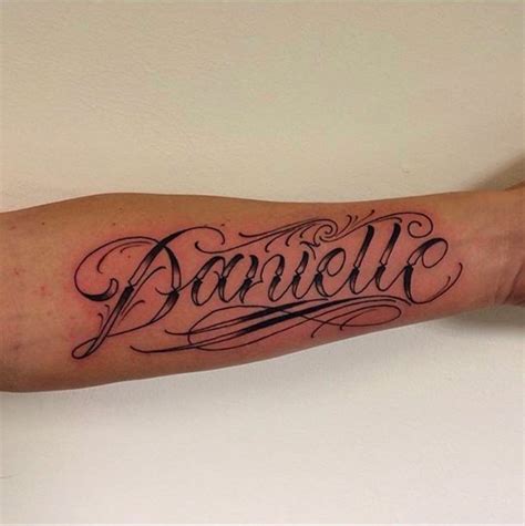 Danielle Tattoo Designs