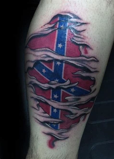 Dixie Flag Tattoos