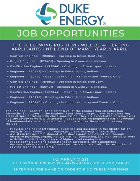Duke Job Opportunities