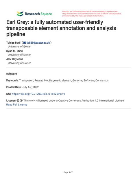 Surprising Twist: Earl Grey Transposable Elements Reshape Genomes