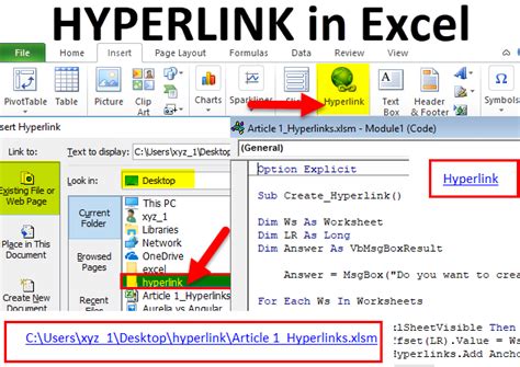 Hyperlink In Excel Create Link To Cell Sheet File And Url Youtube