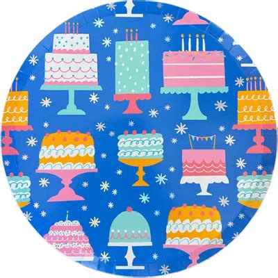 It S A Birthday Cake Print Small Plates It S A Birthday Cake Print Small Plates