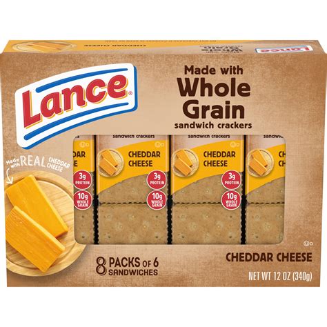 Lance Wheat Cheese Crackers
