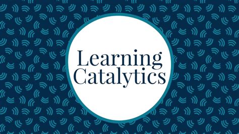 Learning Catalytics Login