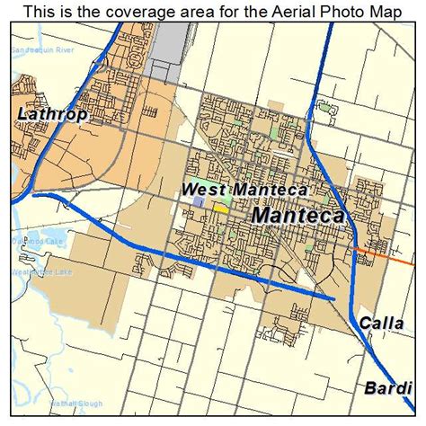 Manteca Ca Postal Code Map Premium Marketmaps