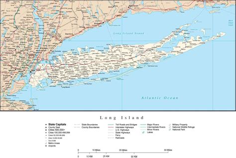 Map Of Long Island Ny