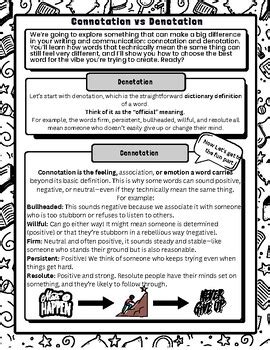 Mastering The Meaning Understanding Connotation And Denotation In Word