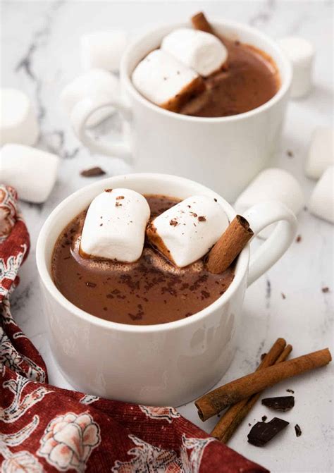 Mexican Hot Chocolate With Dairy Free Option