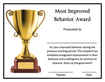 The Most Improved Behavior: Your Definitive Guide To Lasting Change