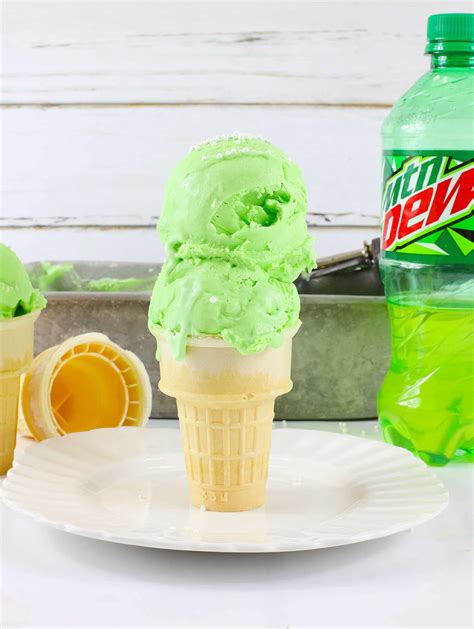 Mt Dew Ice Cream
