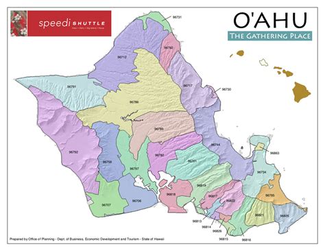 Oahu Zip Code Map Map Worksheets