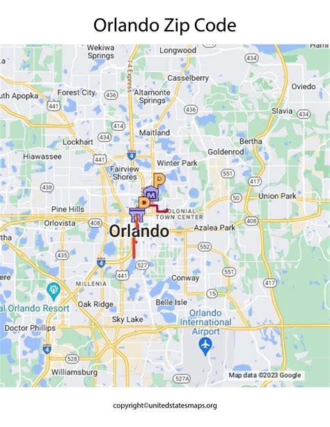 Orlando Zip Code Us Zip Code Orlando