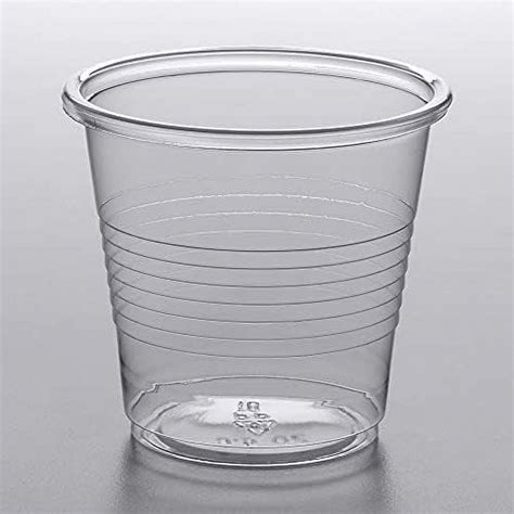 Plastic Cups 3 Oz Bulk Case 2400 Disposable Clear Cups 3 Ounce