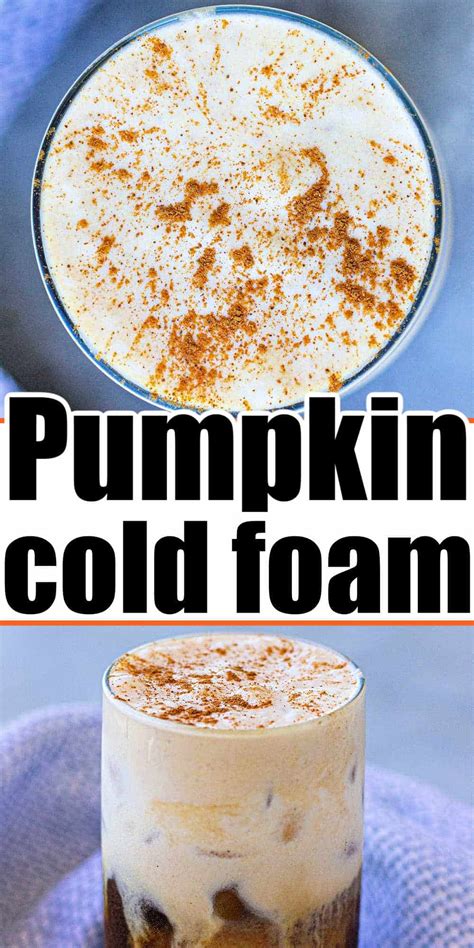 Pumpkin Cold Foam Cookingsteps Com