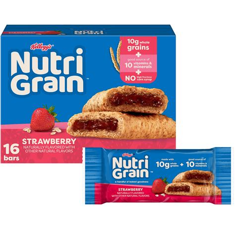 Raspberry Nutri Grain Bars
