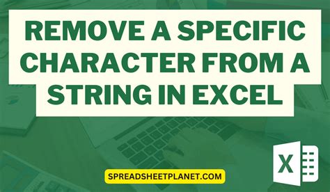 Remove Specific Character From String Excel Design Talk