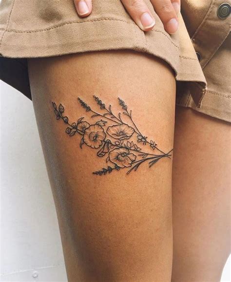 Small Thigh Tattoos Female Forearm Tattoo Ideas