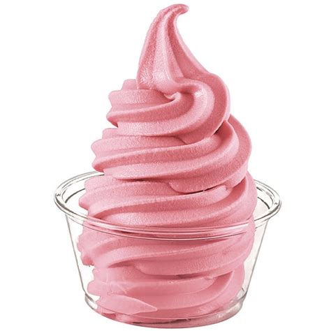 Strawberry Soft Serve Cream Base Mix