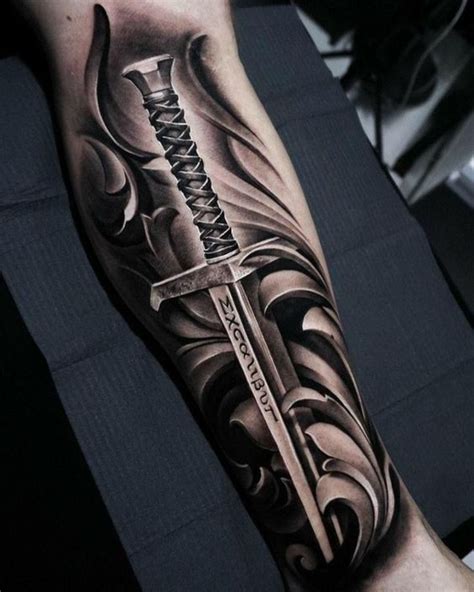 Sword Forearm Tattoos