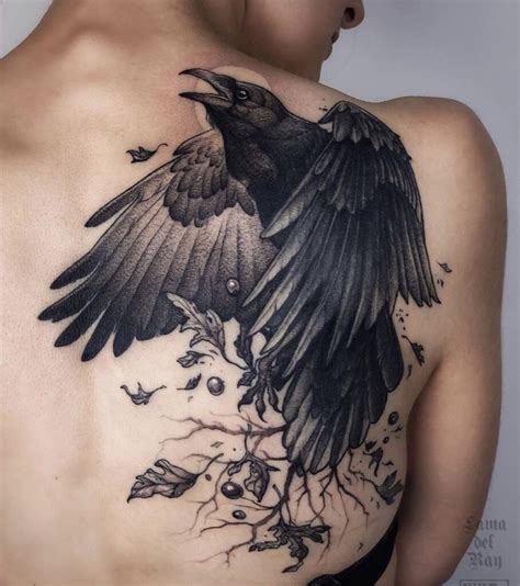 Tattoo Of Crow