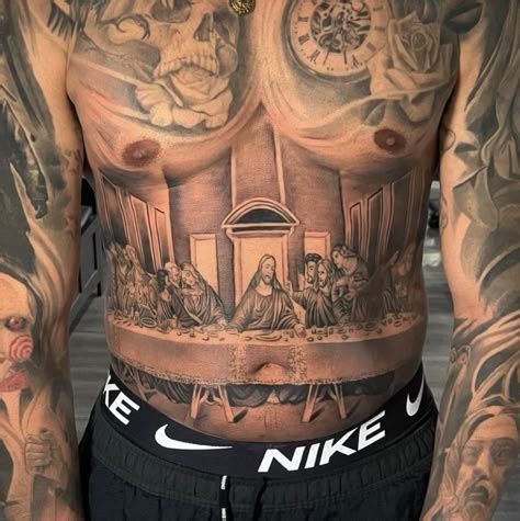 Tattoo Stomach Man