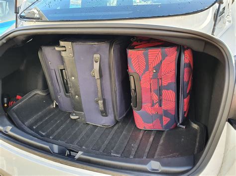 Tesla Model 3 Luggage Space