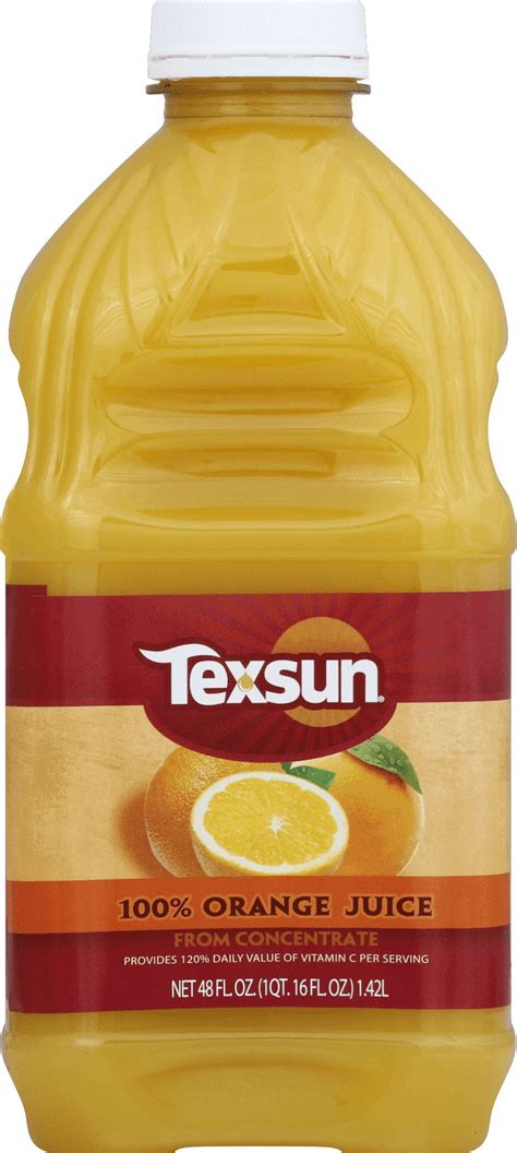 Texsun Orange Juice 48 Oz Walmart Com