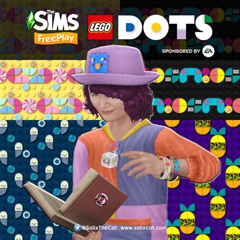 The Sims Freeplay Announced A Collaboration With Lego Dots Featuring The Sims Freeplay Announced A Collaboration With Lego Dots Featuring