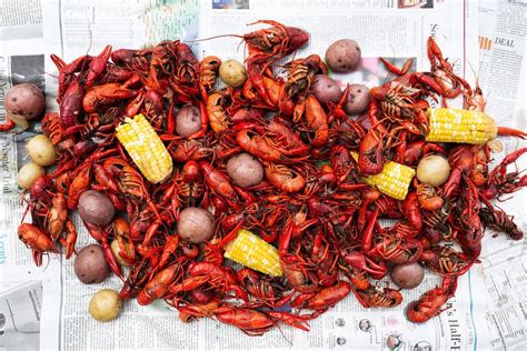 Traditional Southern Crawfish Boil