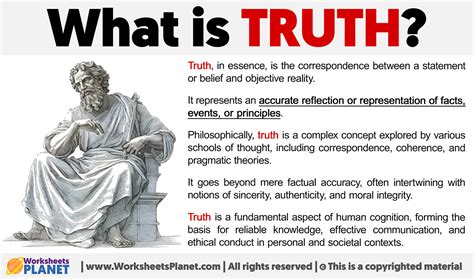 What Is Truth Definition Of Truth