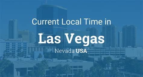 What Time Zone Is Las Vegas Nevada