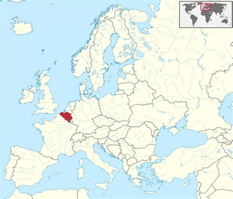 Where Belgium In Europe