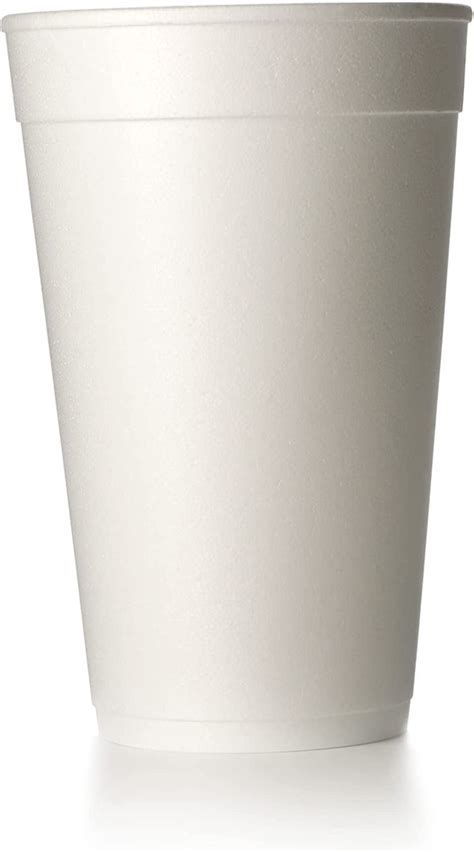 White Foam Cups