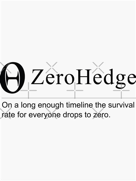 Zerohedge Logo And Text Poster Zerohedge Logo And Text Poster