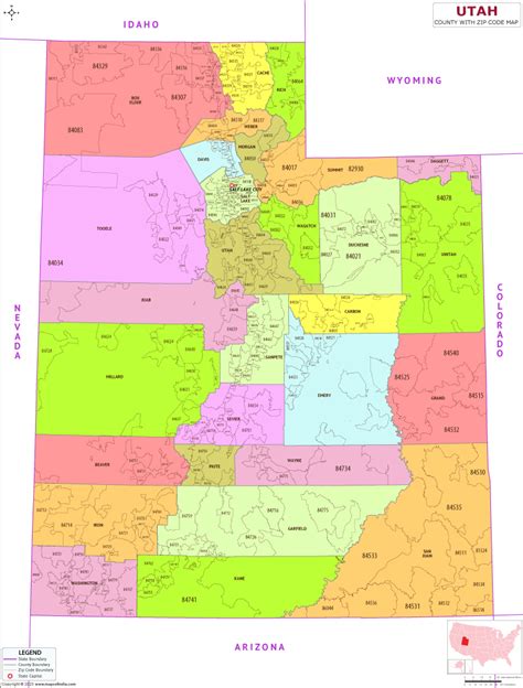 Zip Codes In Utah